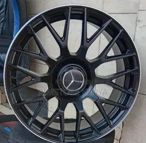 Size 20 Black Mercedes-Benz Rims (4pcs)