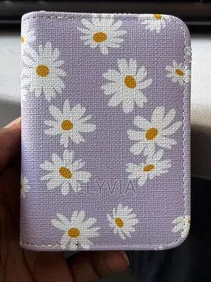 Purple Floral CardHolder