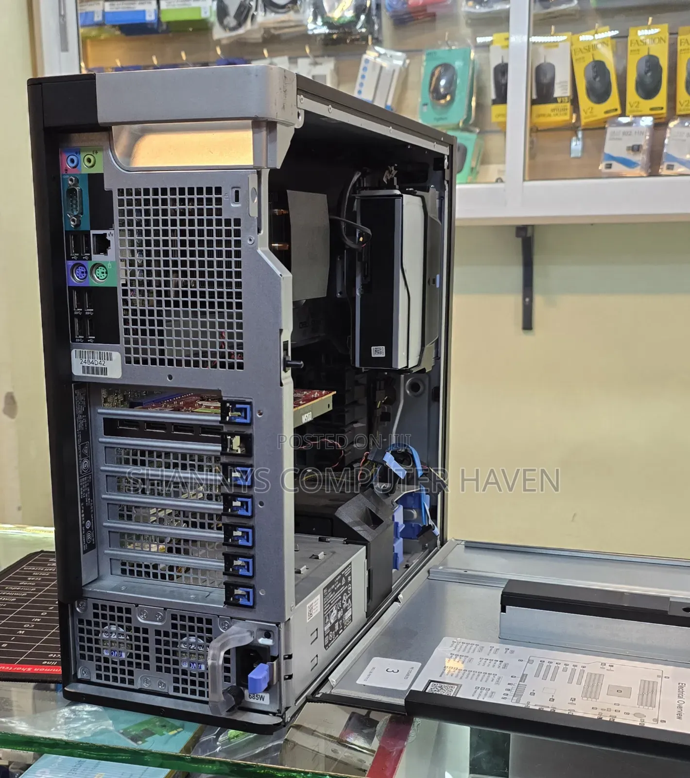 Desktop Computer Dell Precision 5810 16GB Intel Xeon HDD 500GB