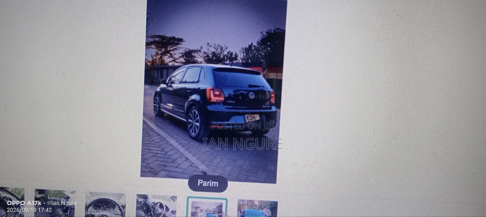 Volkswagen Polo 2015 Black
