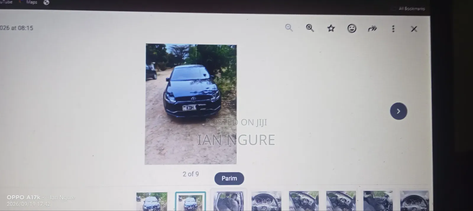 Volkswagen Polo 2015 Black