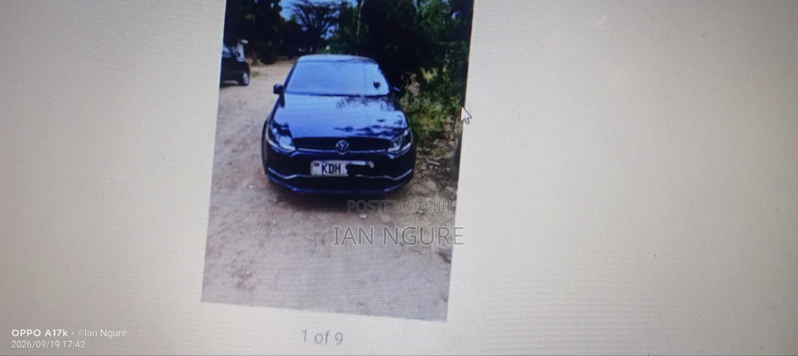 Volkswagen Polo 2015 Black