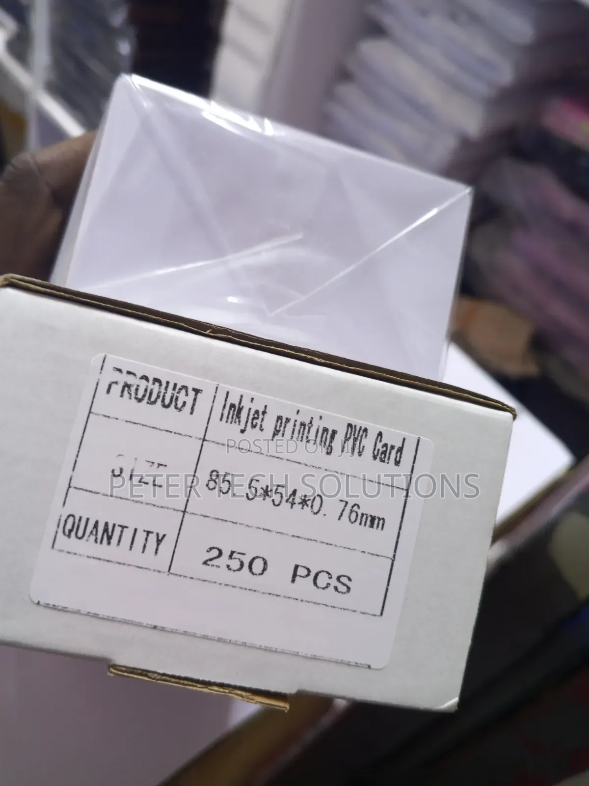 Epson Printers Inkjet PVC Plastic Id Cards