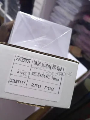 Epson Printers Inkjet PVC Plastic Id Cards