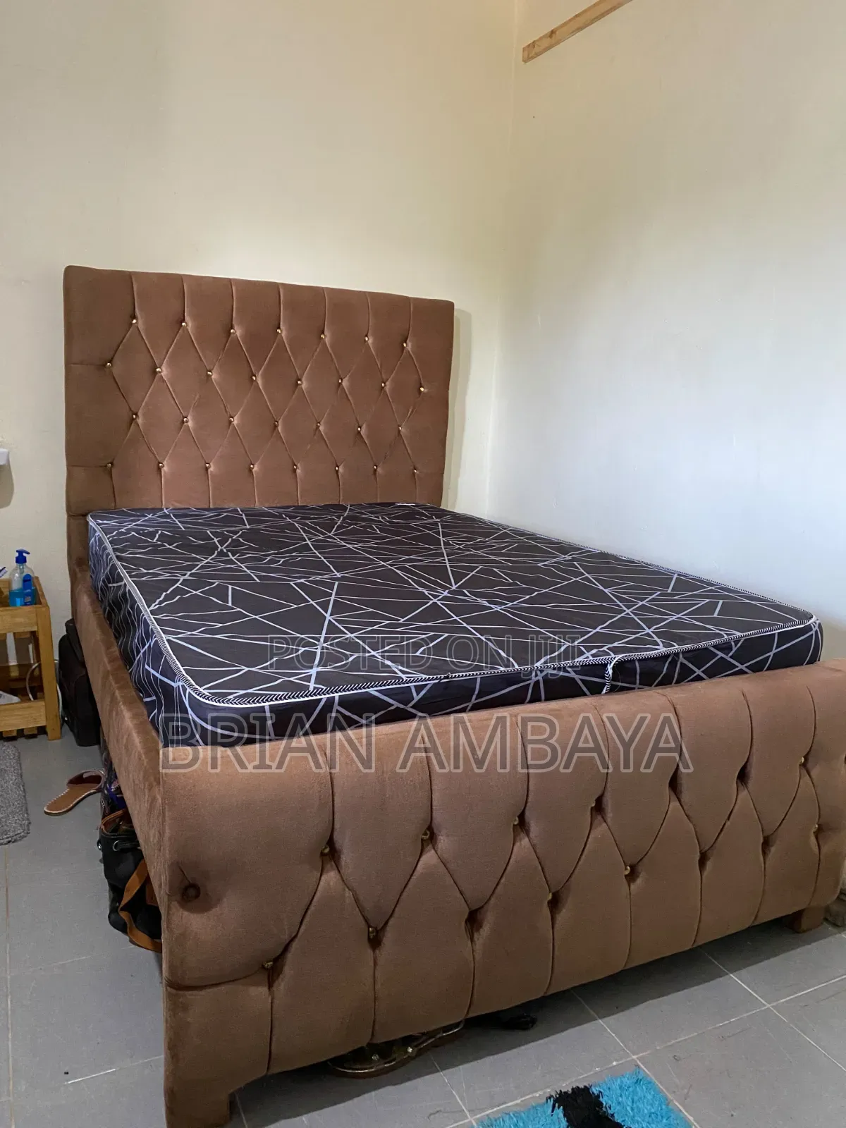 Chest Bed 4/6 With Mattress 10"inch Morning Glory