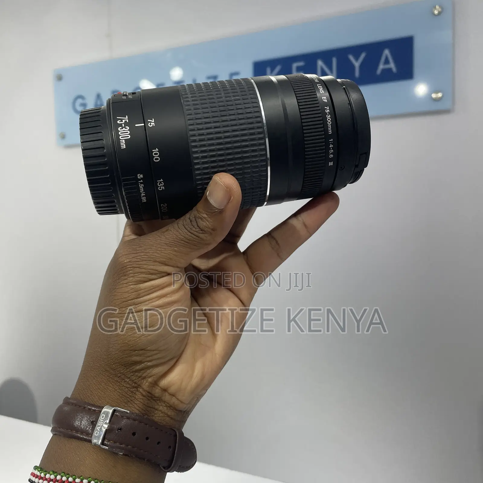 Canon EF 75-300mm Telephoto Zoom Lens F/4-5.6 III