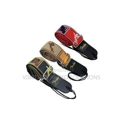 Embroidered Guitar Strap
