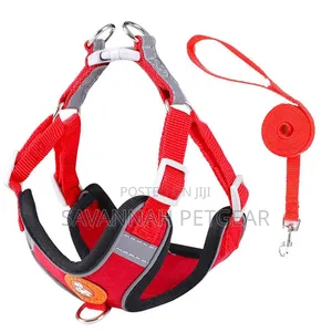 Choice Reflective Back Clip Dog Harness Leash