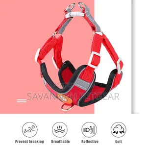 Choice Reflective Back Clip Dog Harness Leash