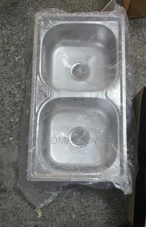 Sink Double Bowl Only