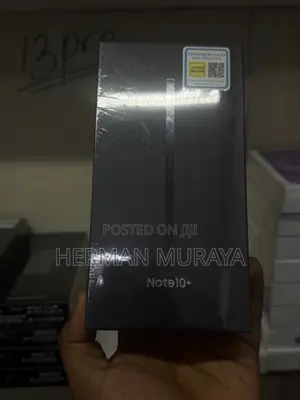 New Samsung Galaxy Note 10 Plus 256 GB Black