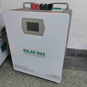 Solarmax 7.68kwh - 24v (300Ah) Lithium Ion Battery