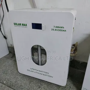 Solarmax 7.68kwh - 24v (300Ah) Lithium Ion Battery