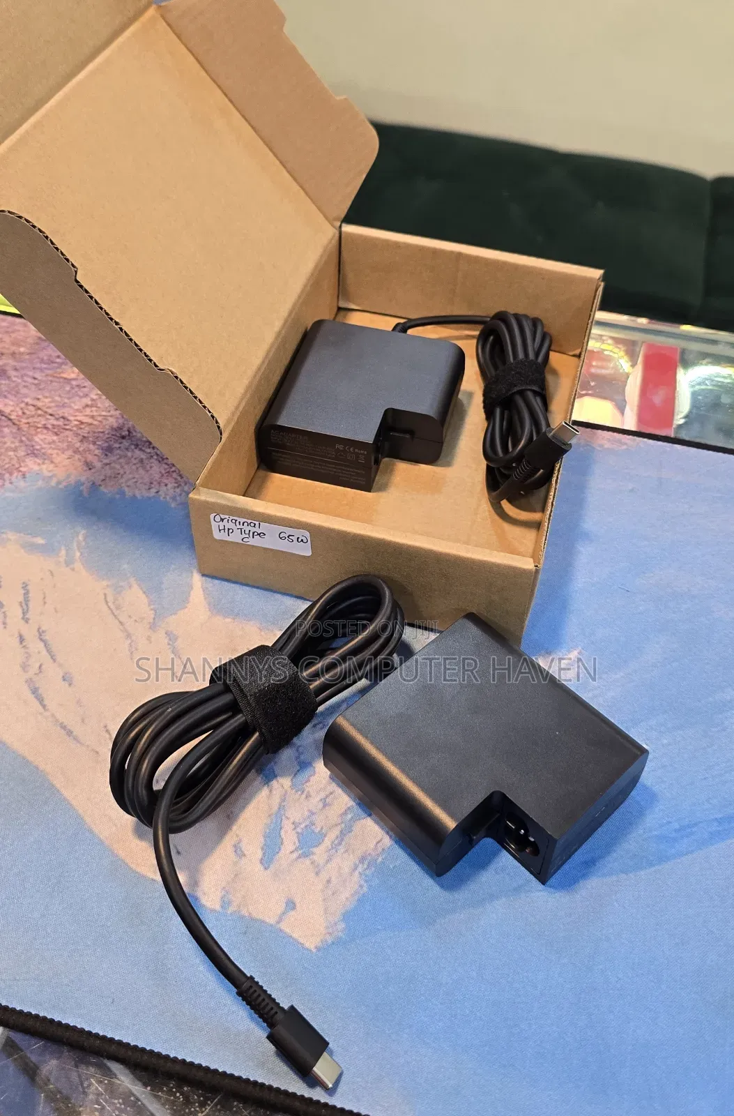 Original HP USB-C 65w Laptop Adapter
