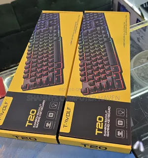 Twolf T20 Rainbow Backlit Gaming Keyboard