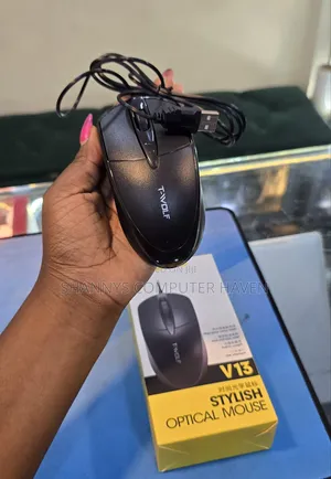 V13 Stylish Optical Wired Mouse