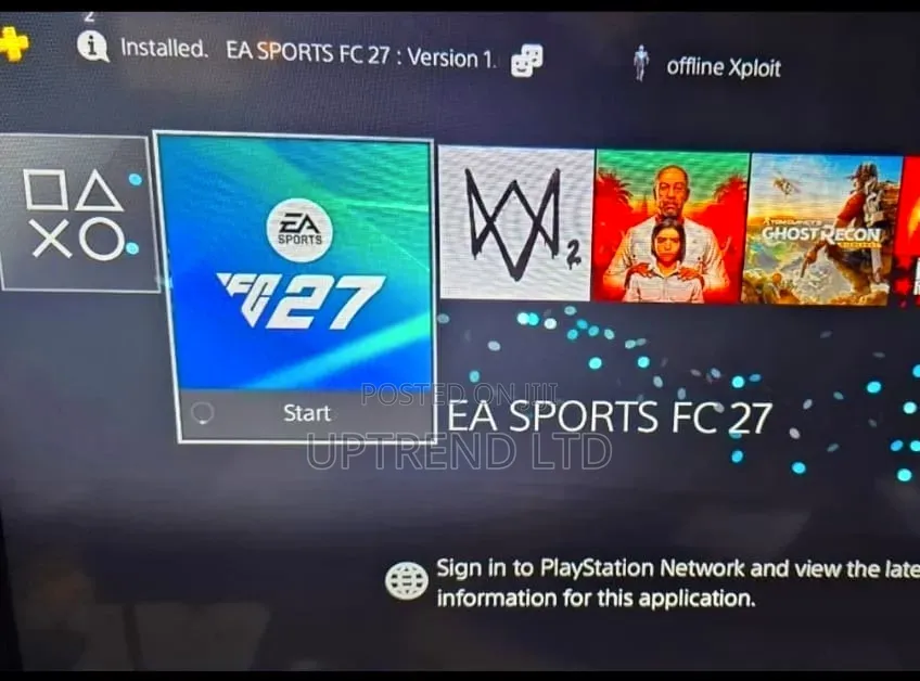 Ps4 Standard Chipped With Fc27 and Other Latest Games