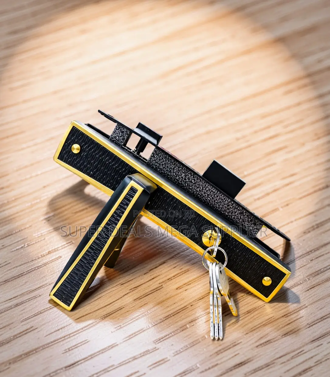 Premium Heavy Duty Door Lock Set With Keys Included for Home Security