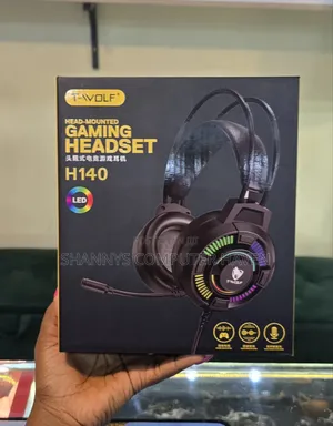 Twolf H140 Head-Mounted Gaming Headset With Led