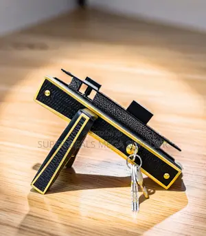Stylish Heavy Duty Door Lock Set With Secure Handles and Keys