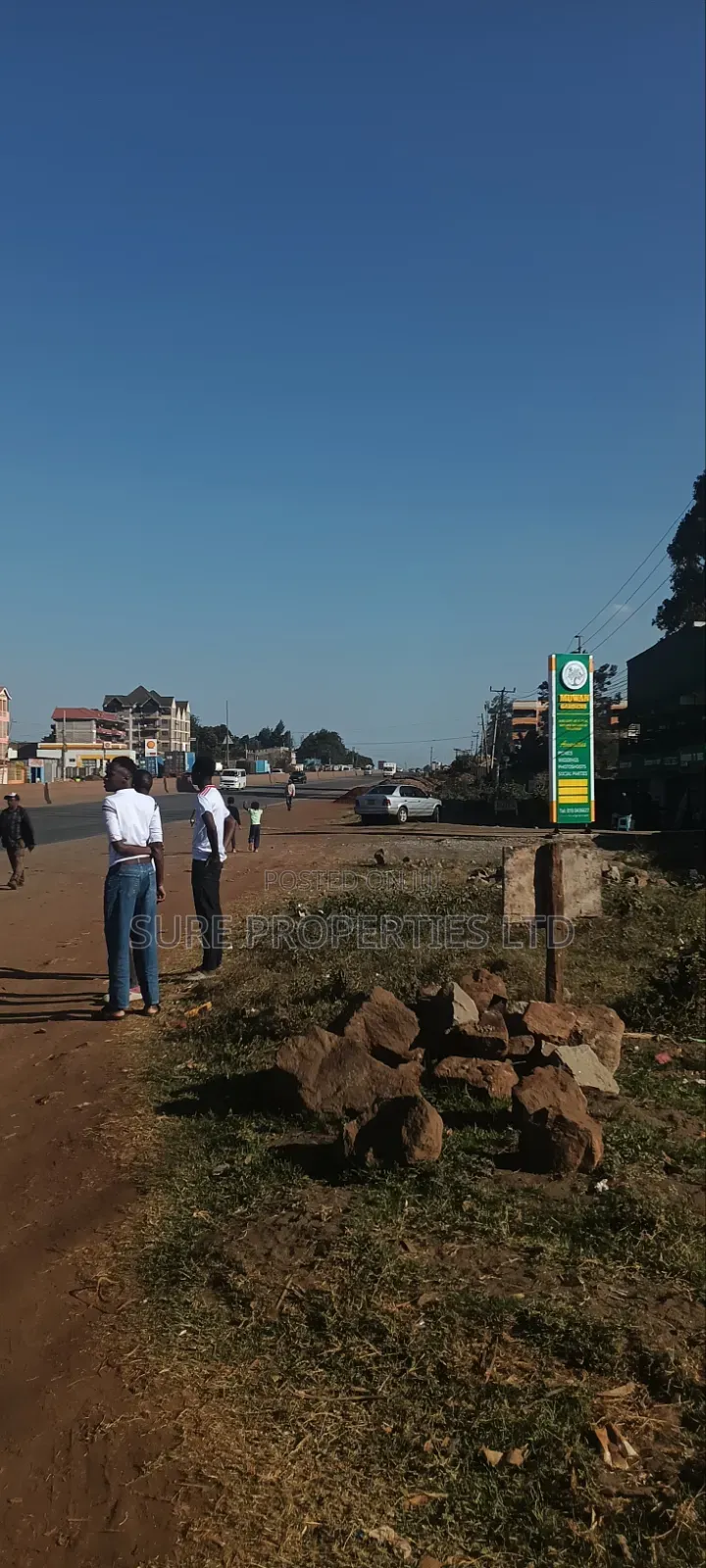 1 Acre on Highway at Kiambaa
