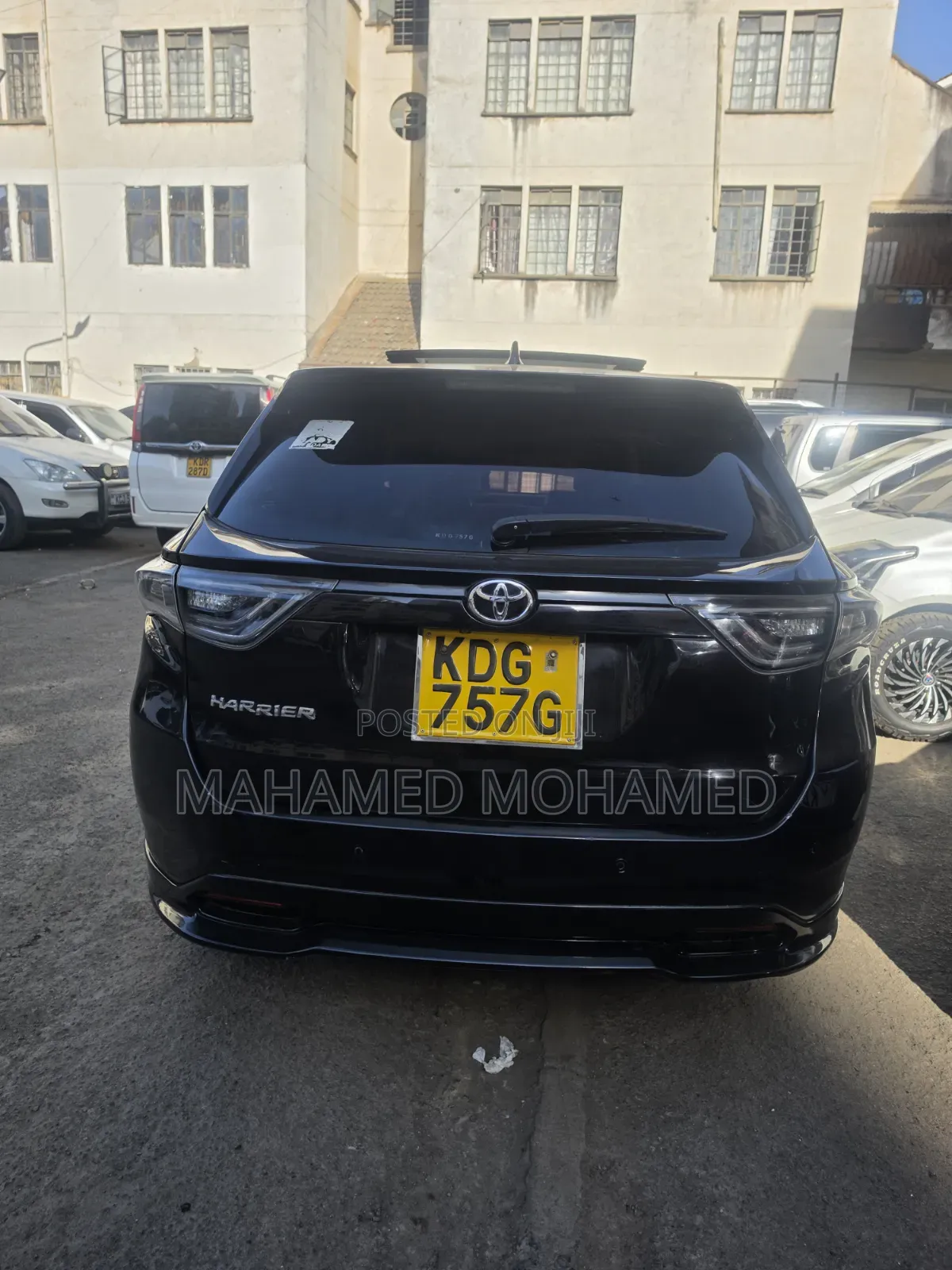 Toyota Harrier 2014 Black