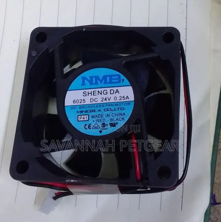 NMB Sheng Da 6025 24V DC Brushless Cooling Fan (60 Mm × 60 Mm × 25 Mm)