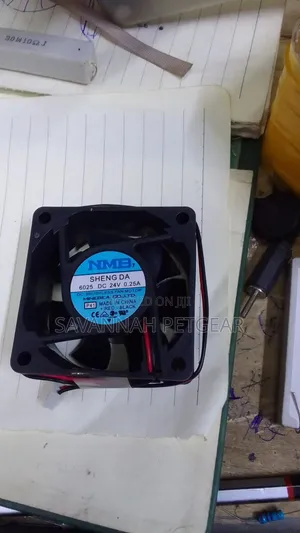NMB Sheng Da 6025 24V DC Brushless Cooling Fan (60 Mm × 60 Mm × 25 Mm)