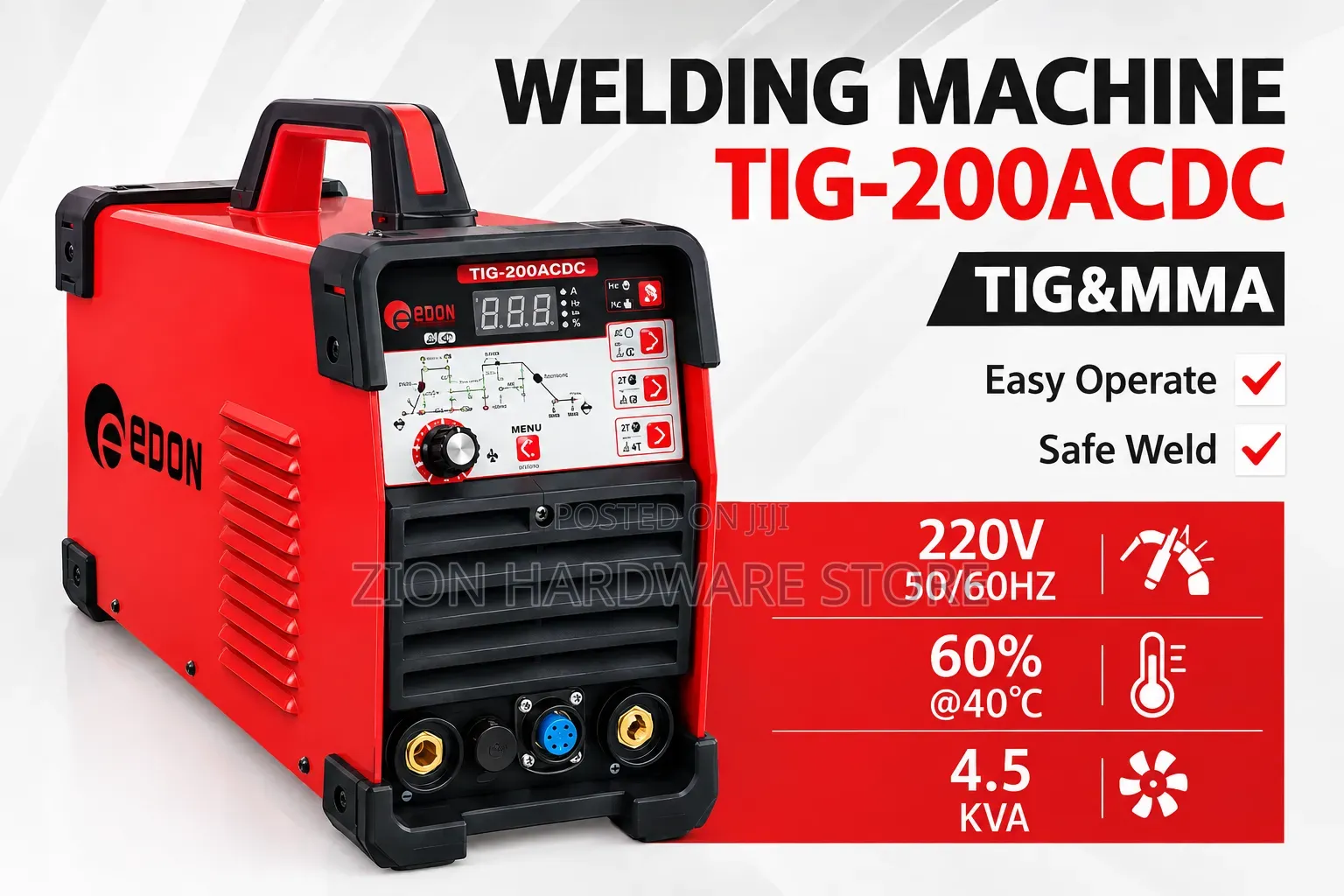 AC/DC Tig Welding for Allminium/Alminium Welding Machine AC/DC