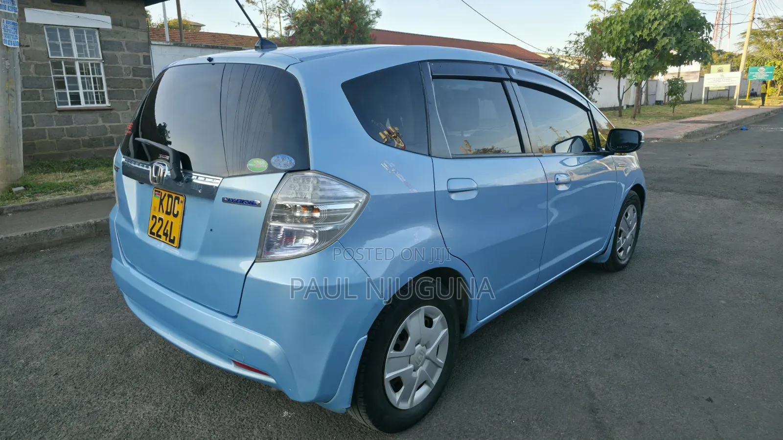 Honda Fit 2013 Blue