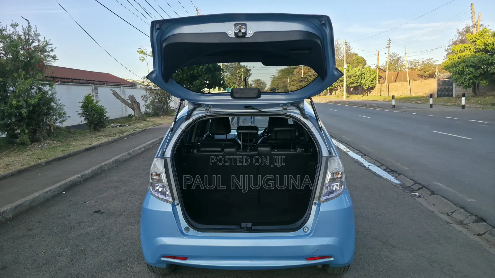 Honda Fit 2013 Blue