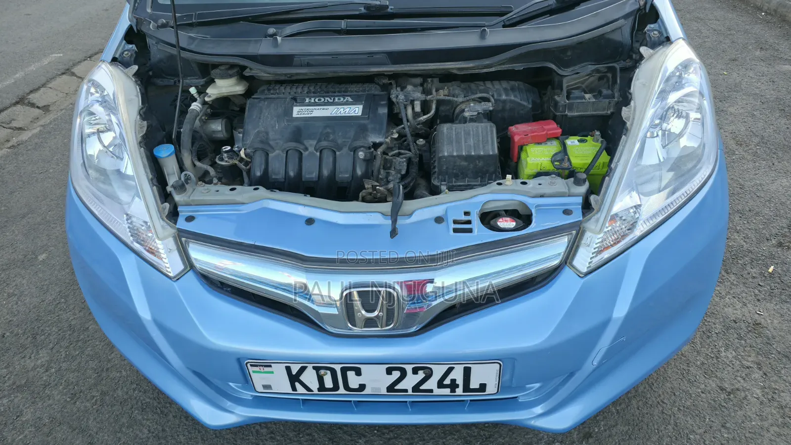Honda Fit 2013 Blue