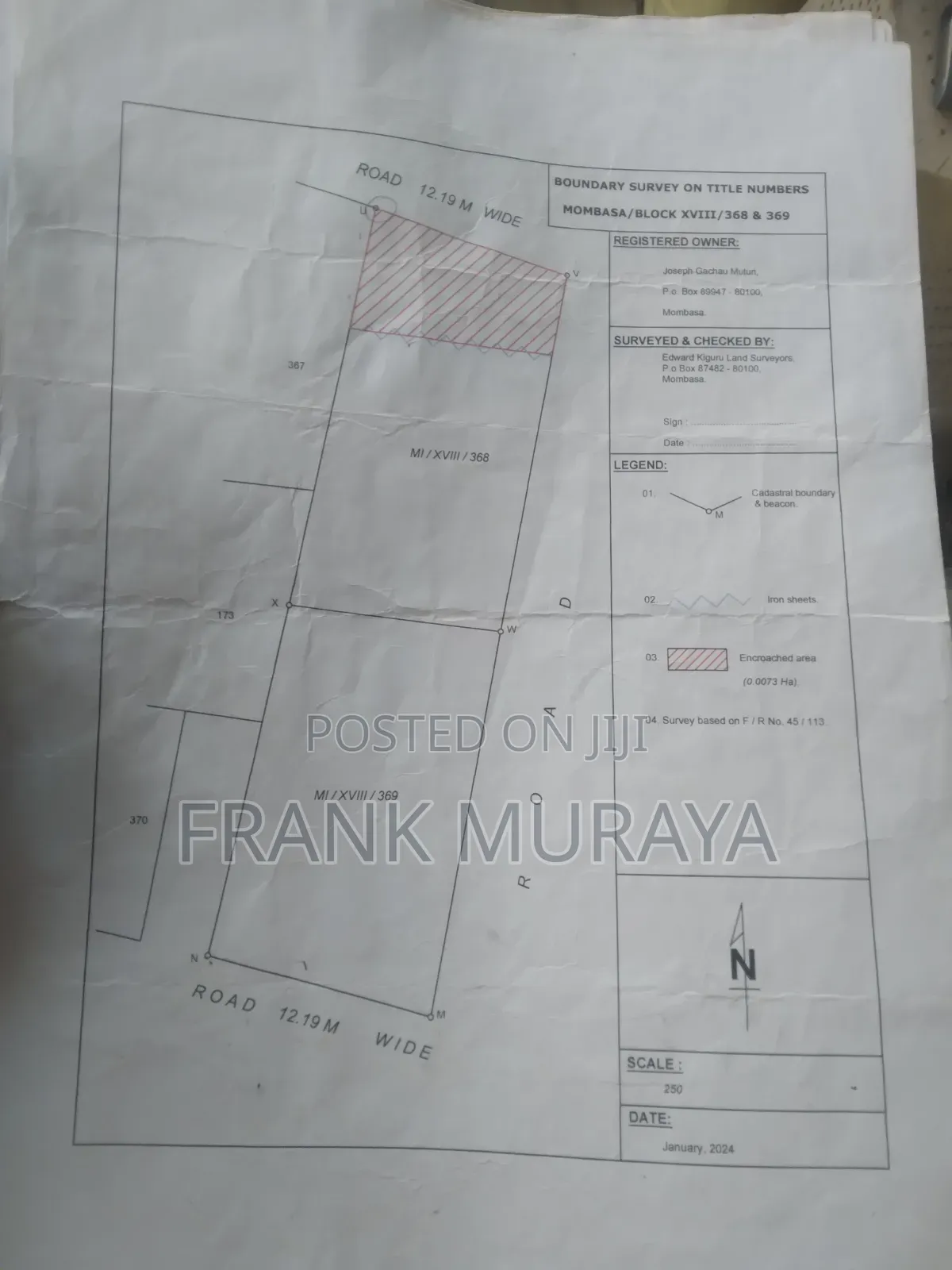 2 Plots 50x70 in Mombasa CBD Both for This Cash Is Good Deal