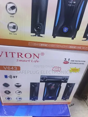 Vitron V643 3.1 Home Theatre System With Bluetooth, USB FM Radio