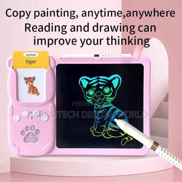 2-in-1 Talking Flash Card Reader and LCD Writing Tablet - thumbnail 4