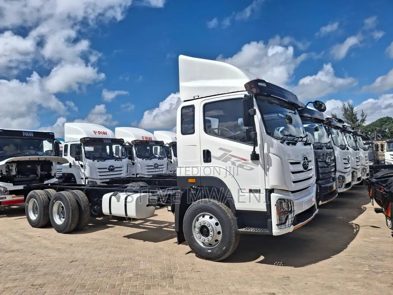 FAW CA 1260 JK6 - 220HP (6x2 Rigid Truck)