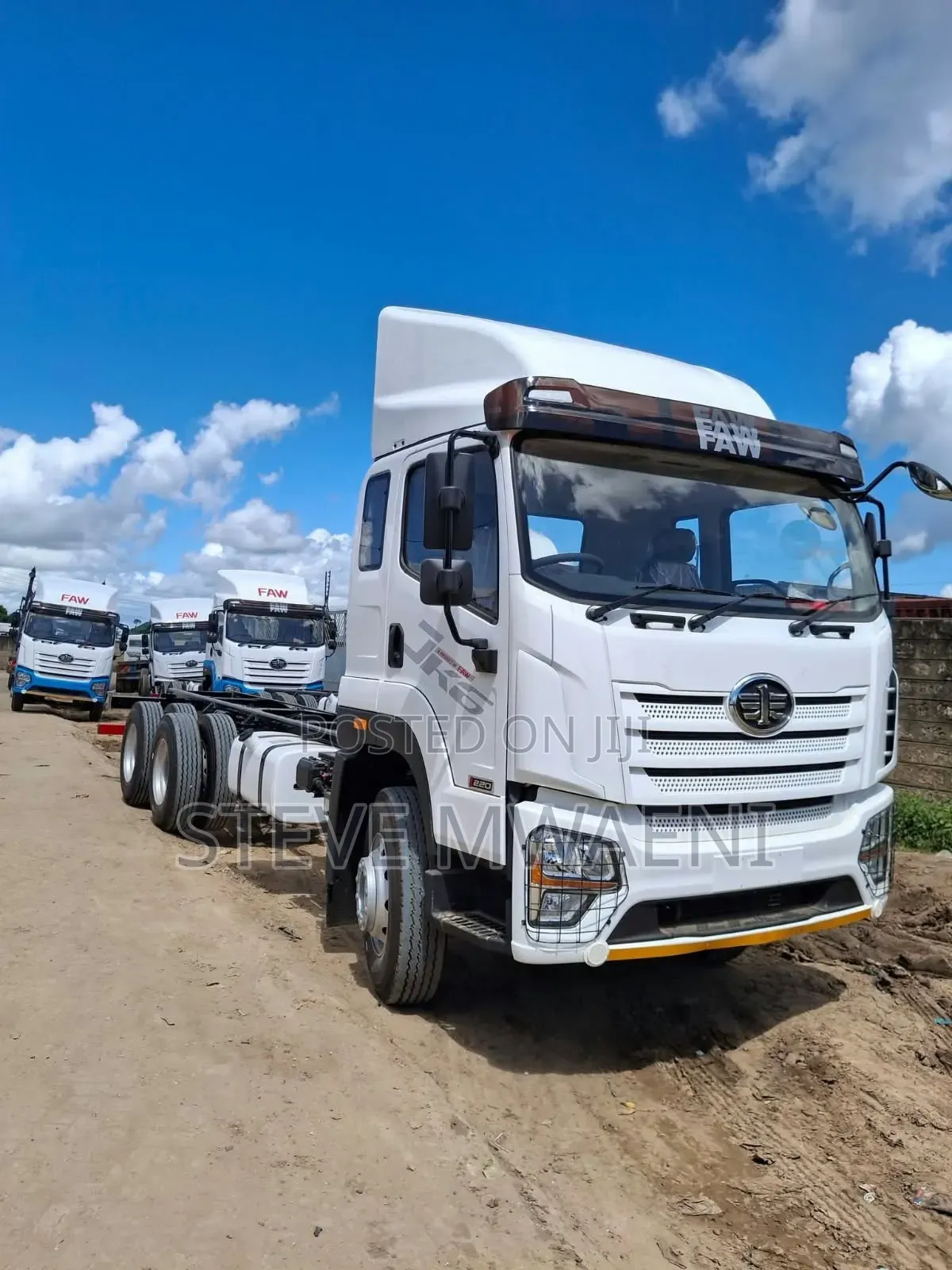 FAW CA 1260 JK6 - 220HP (6x2 Rigid Truck)