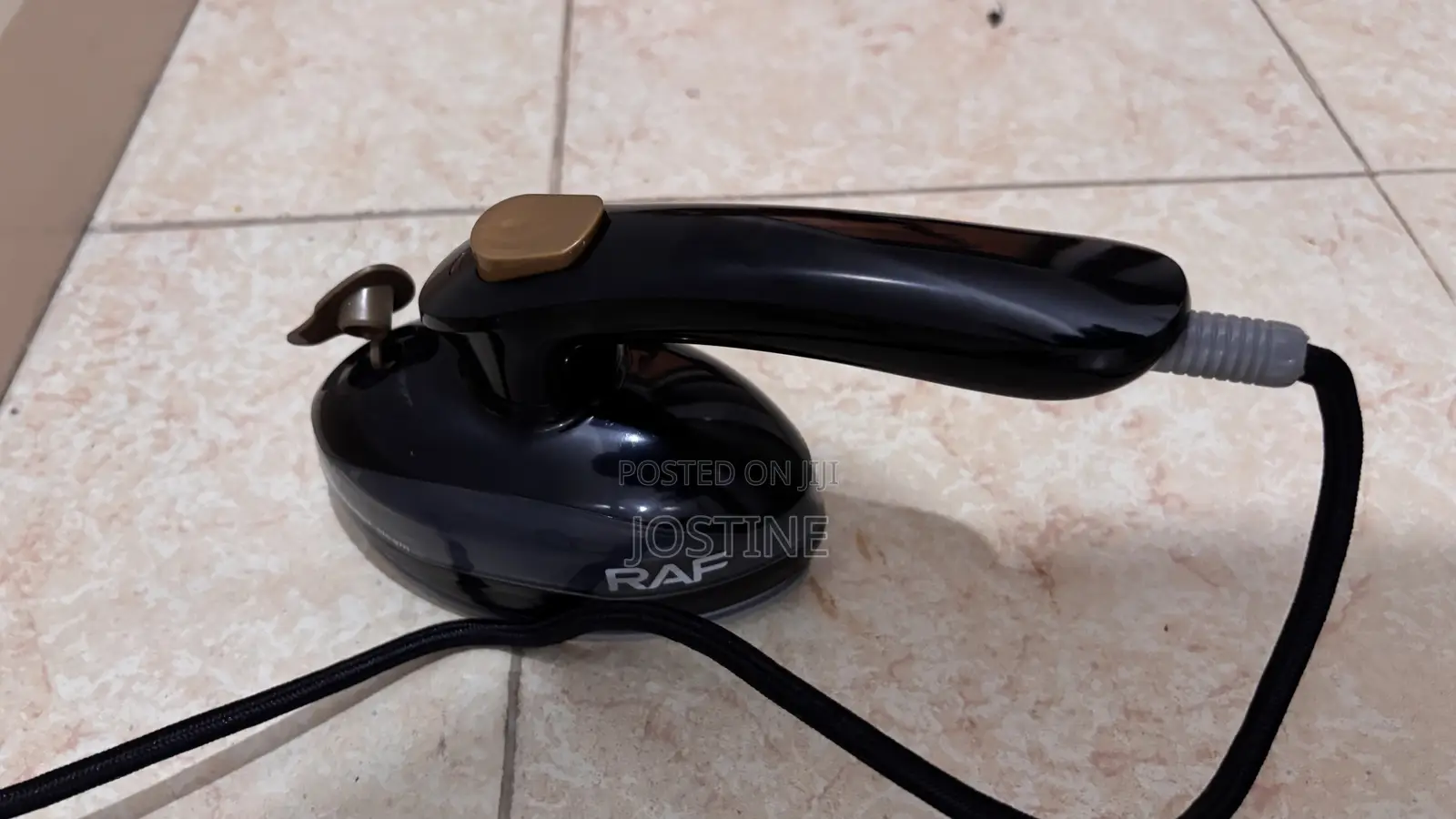 RAF Portable Travel Iron Box With Steam Non-Stick Soleplate