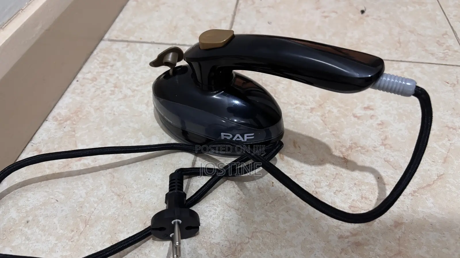 RAF Portable Travel Iron Box With Steam Non-Stick Soleplate
