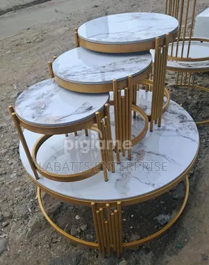 4-in-1 Executive Marble Table – Premium Elegance for Modern Spaces