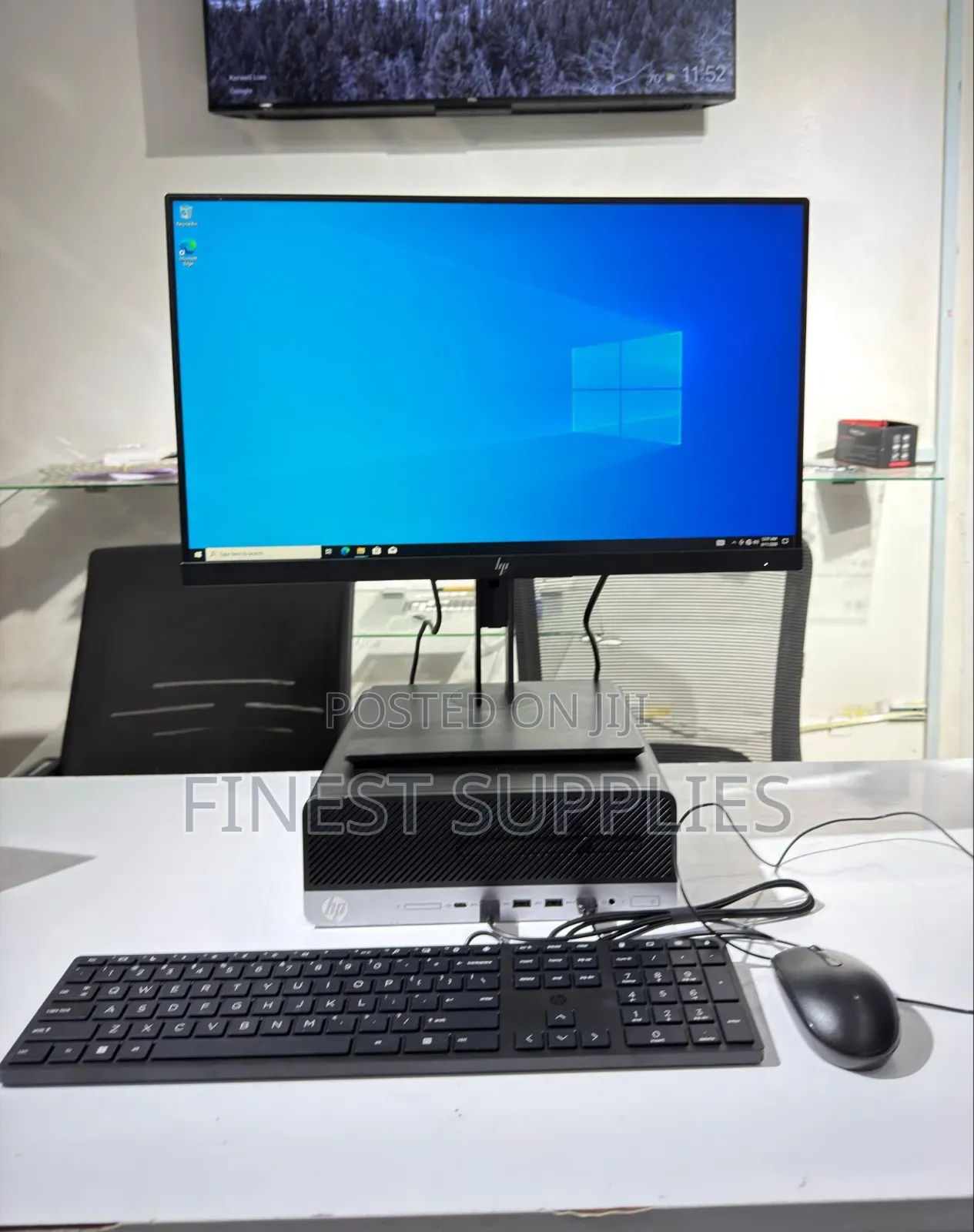 Desktop Computer HP EliteDesk 705 G3 8GB AMD Ryzen 5 HDD+SSD 500GB