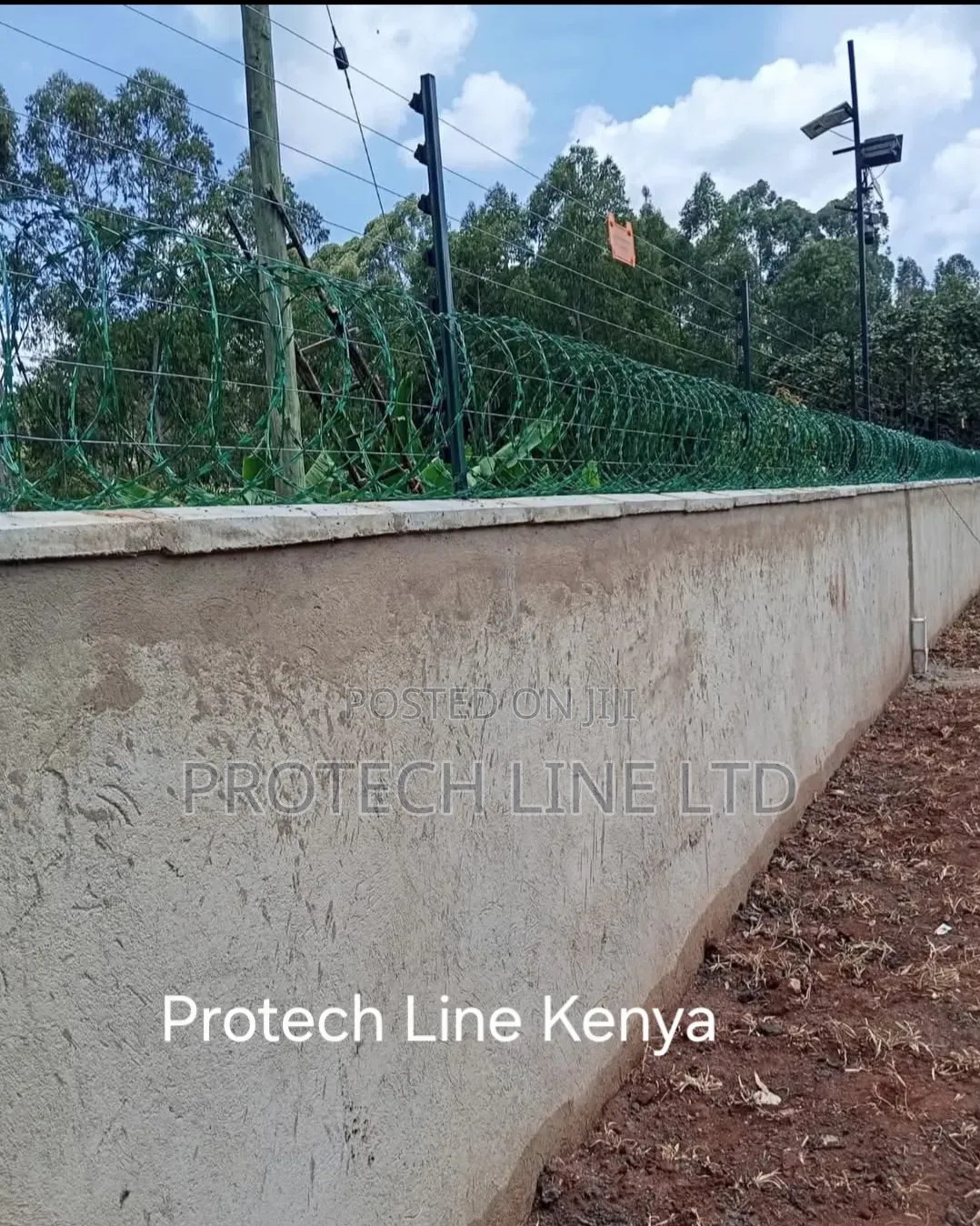 Galvanized Green Razor Barbed Wire