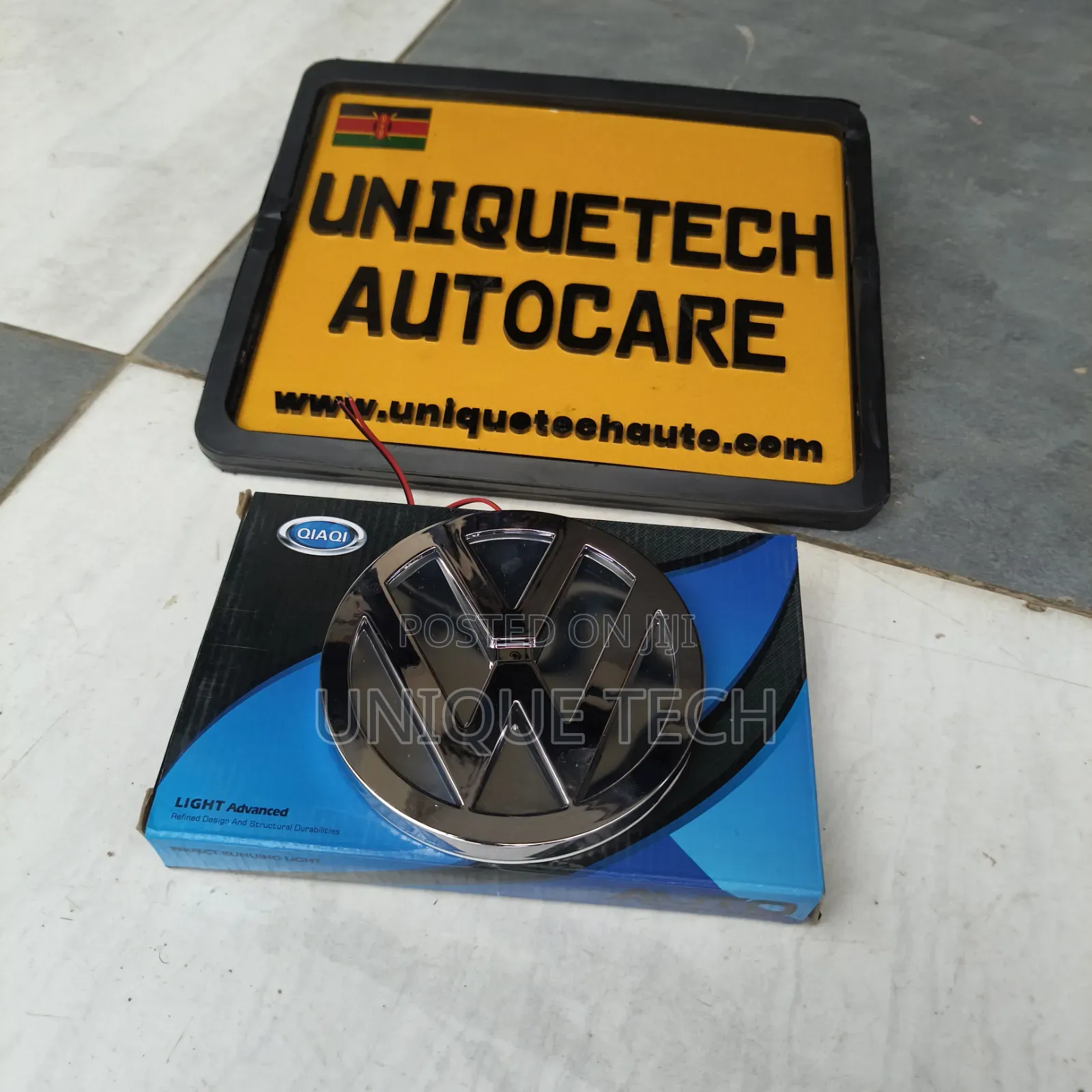 LED Volkswagen Car Logo Badge