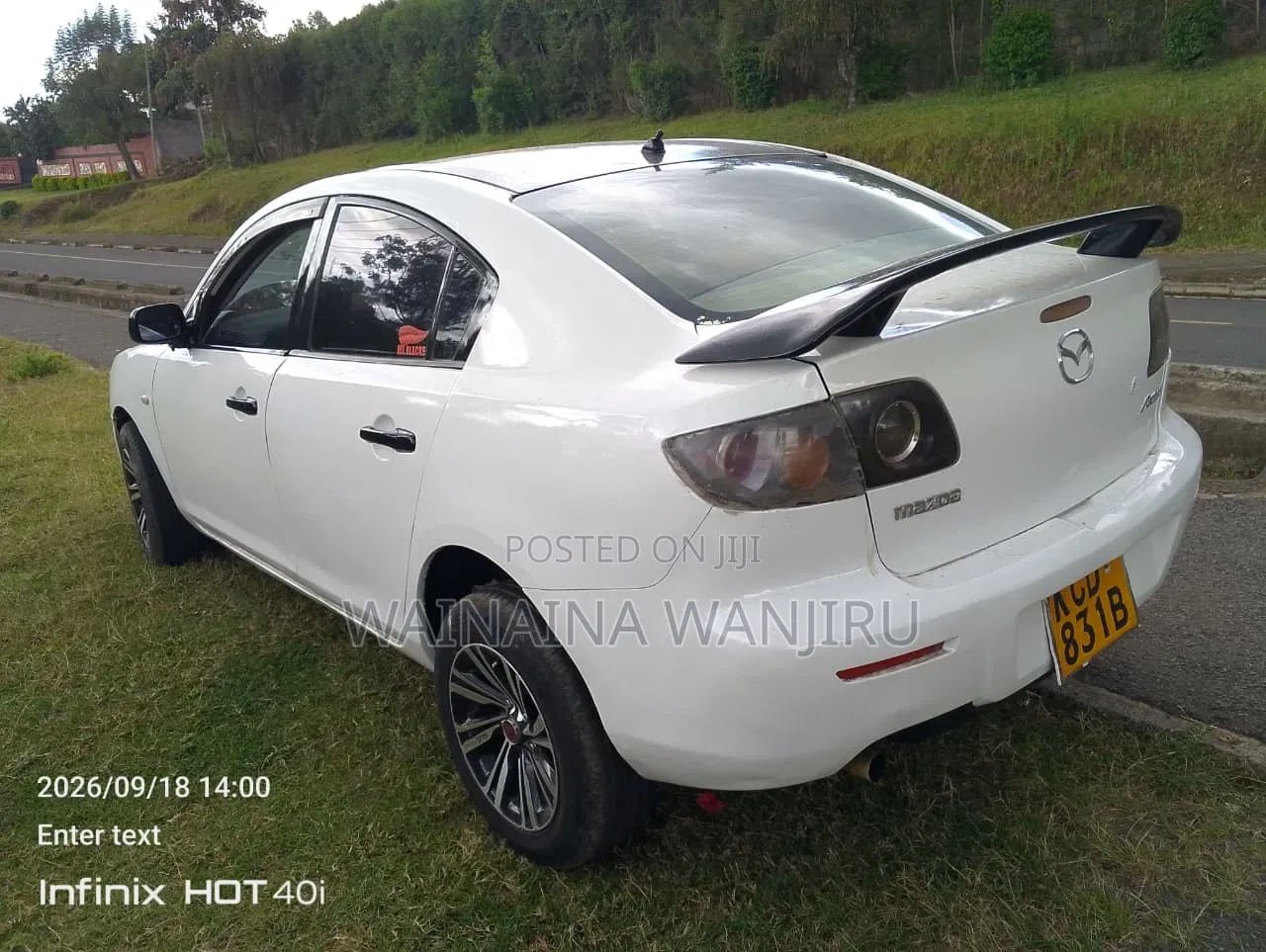Mazda Axela 2008 White