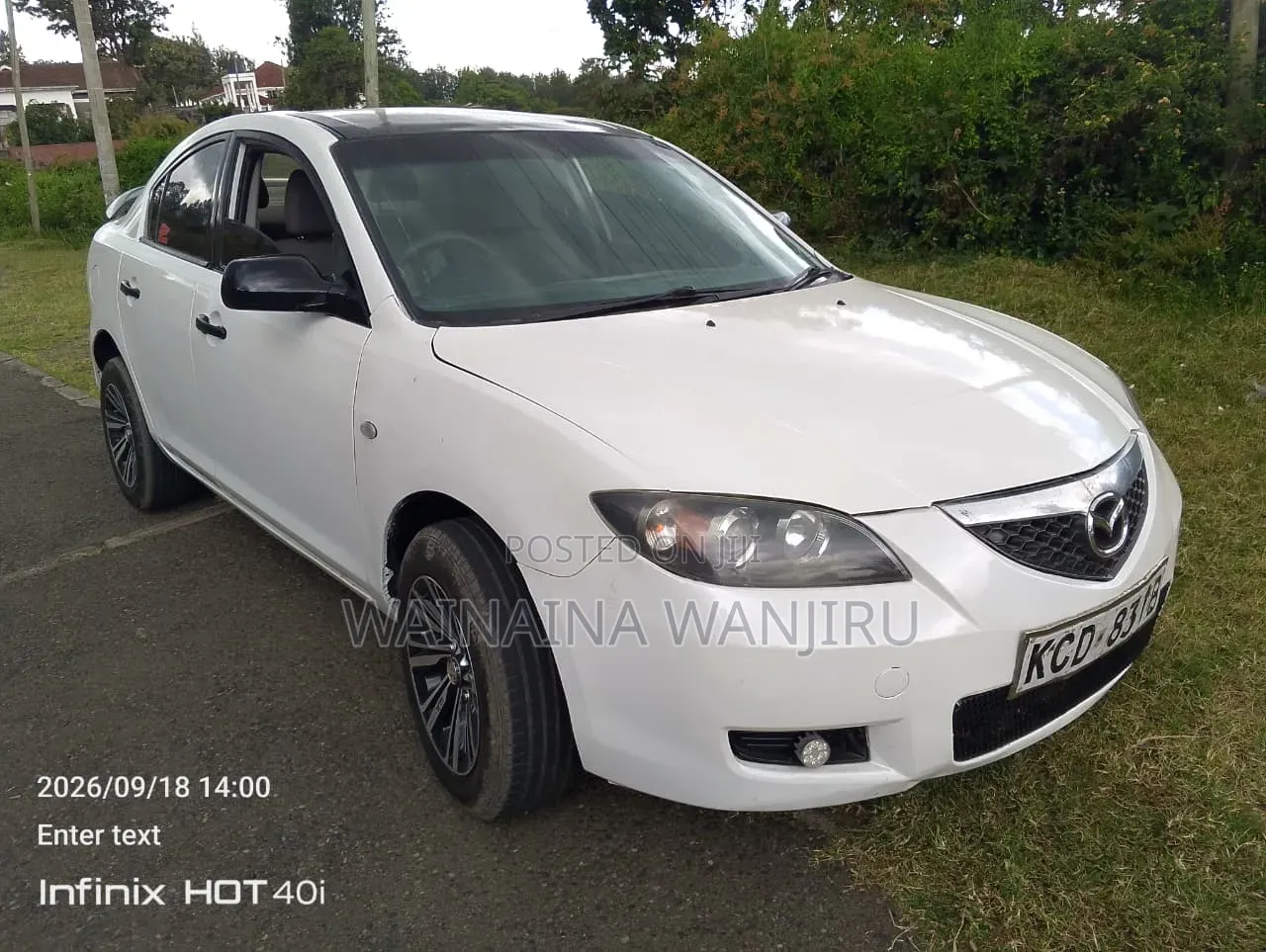 Mazda Axela 2008 White