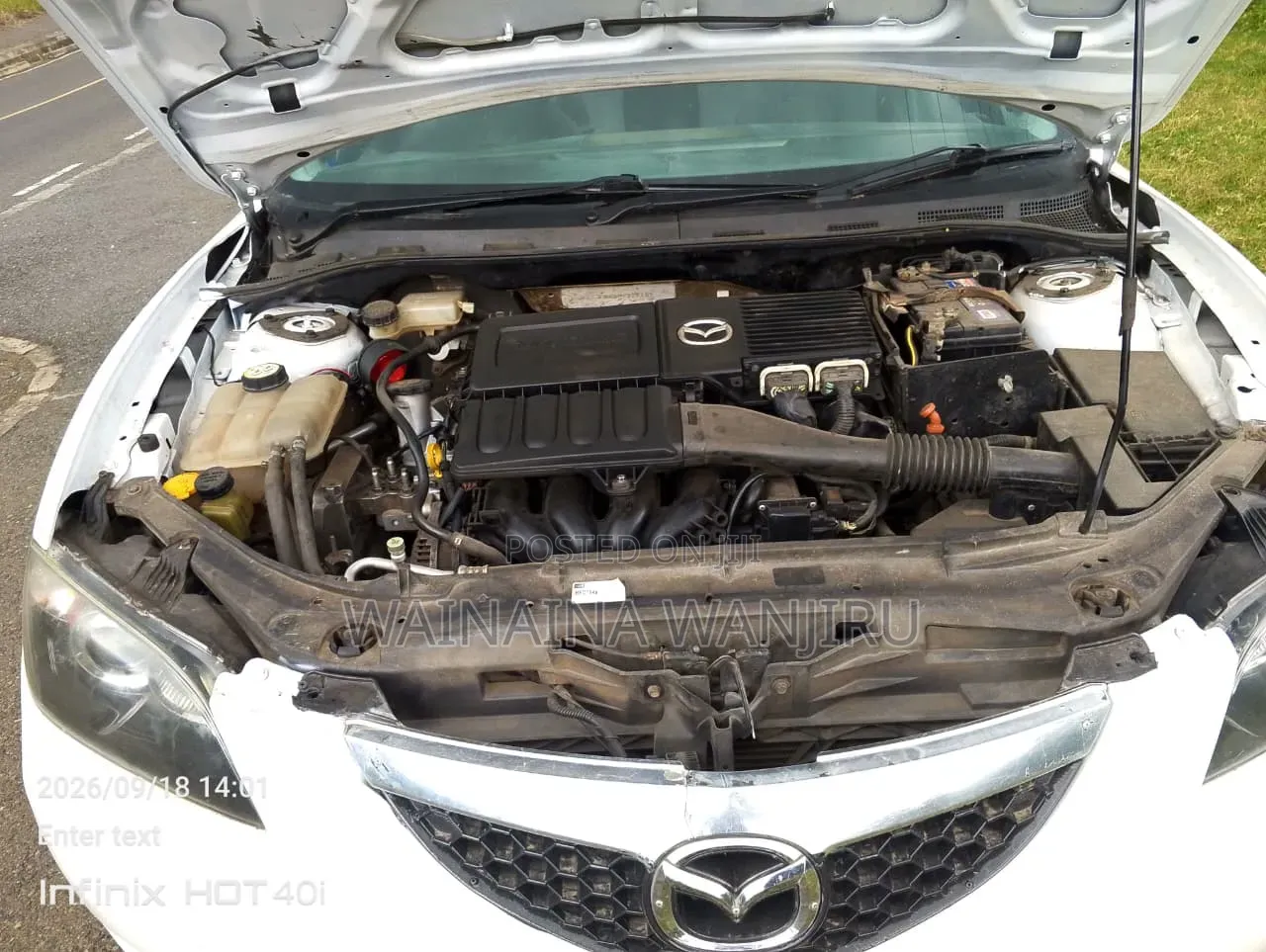 Mazda Axela 2008 White