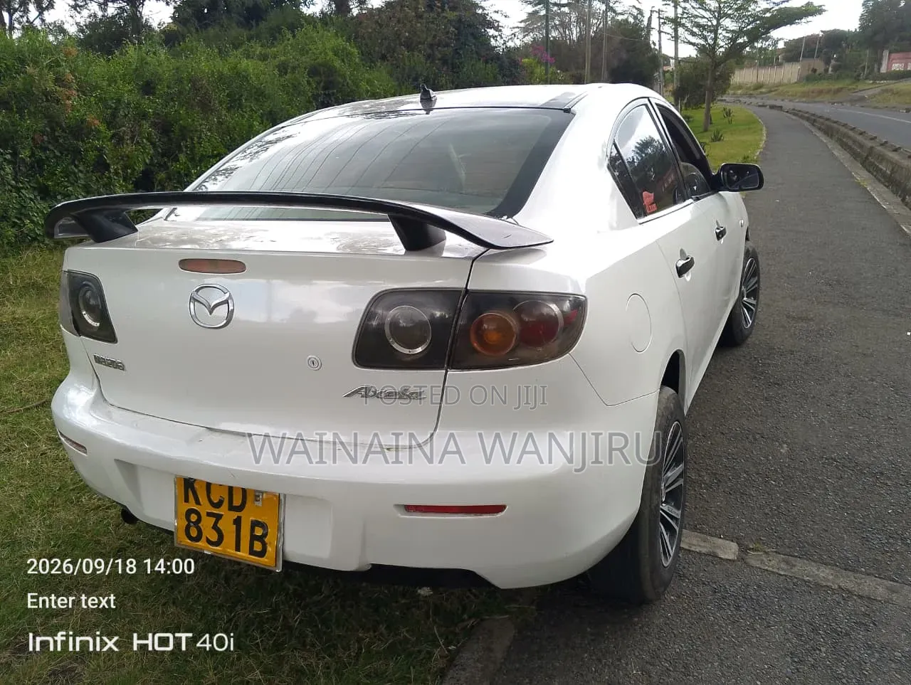 Mazda Axela 2008 White