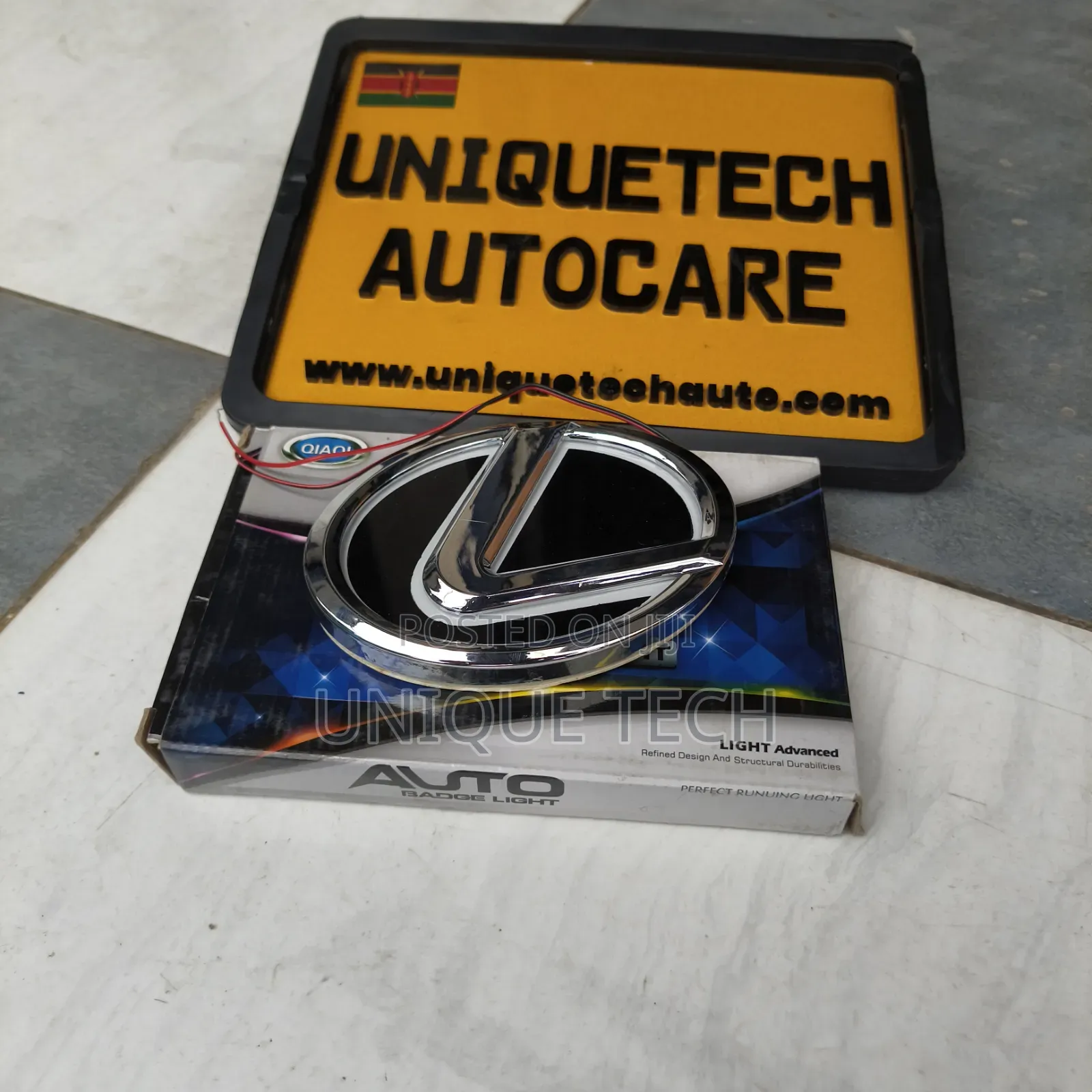Lexus LED Light Emblem Badge Universal