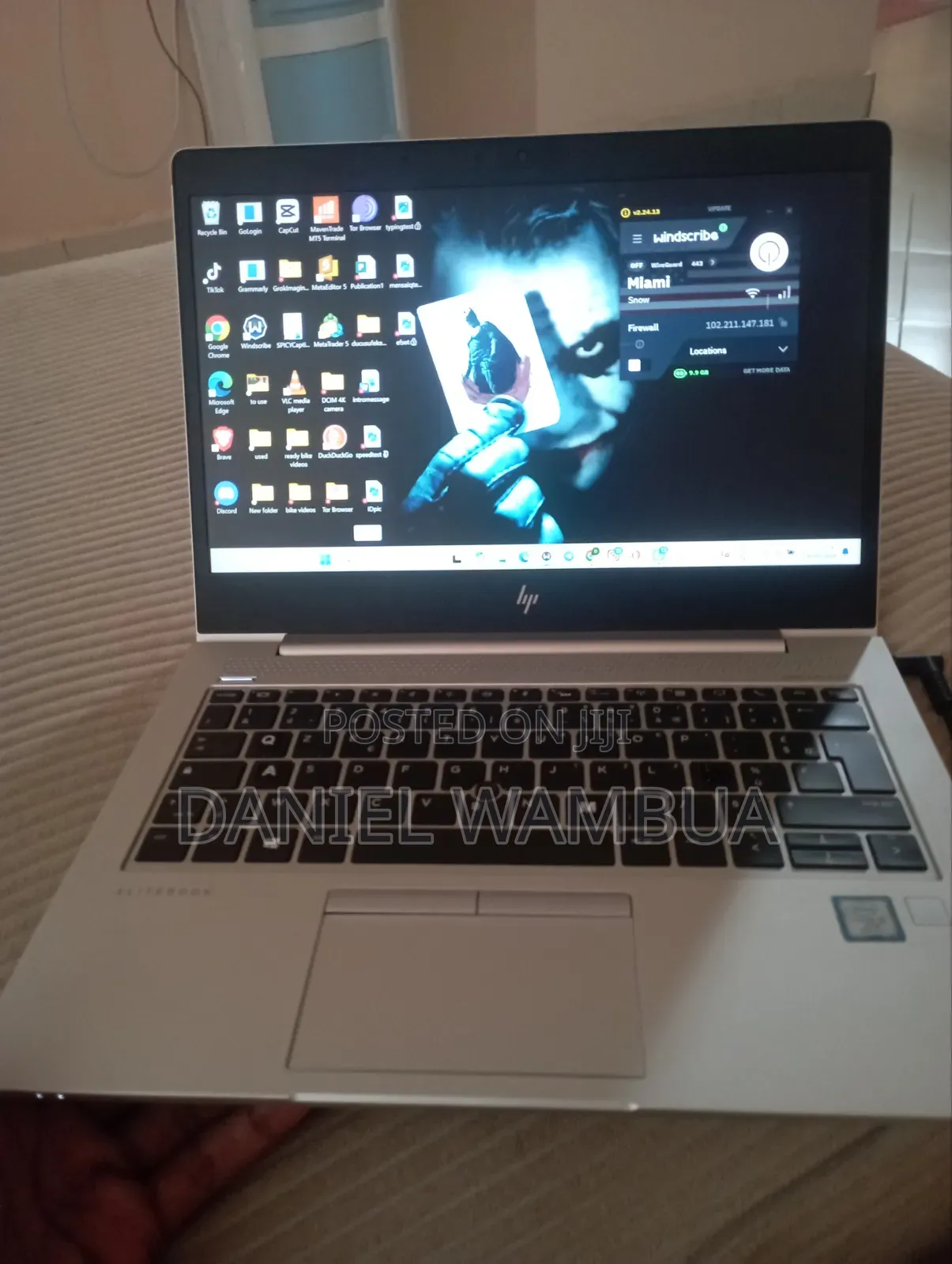 Laptop HP EliteBook 830 G5 8GB Intel Core i5 SSD 256GB