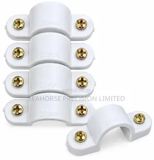20mm Plastic Saddle Clips – PVC Conduit Clips